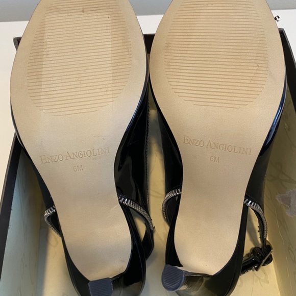 Enzo Angiolini Peep Toe Pumps - Sz 6 - Picture 10 of 16